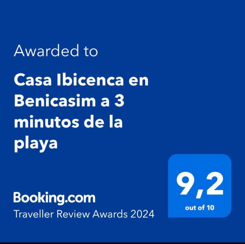 Casa Ibicenca En Benicasim A 3 Minutos De La Playa Apartment Benicàssim Exterior foto
